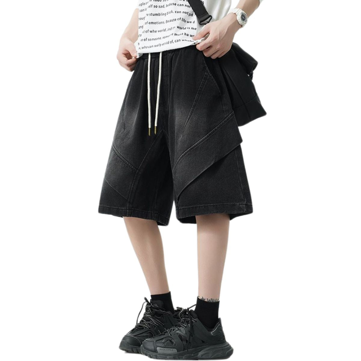 Bermudas vaqueras lavadas vintage