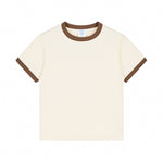 Camiseta Ringer de corte clásico para mujer de 6.9 oz