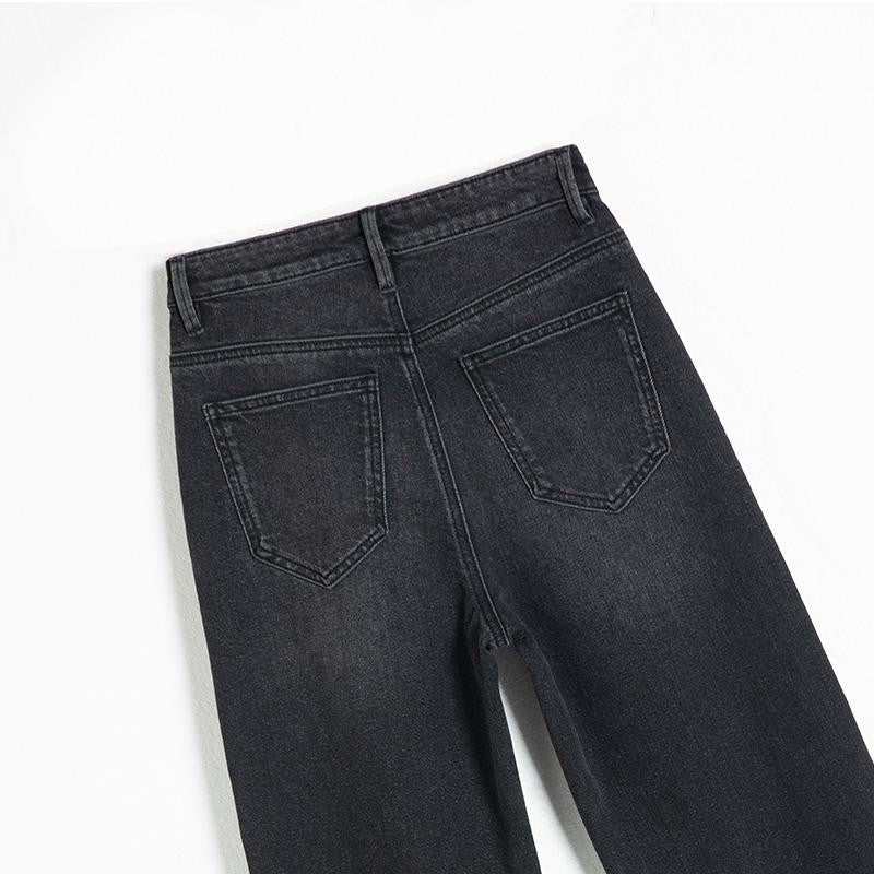 Risen Jeans Pearl-Embellished Floral Embroidered Cut-Out Jeans