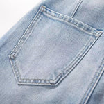 Risen Jeans Lightweight Embroidered Cut-Out Bootcut Jeans