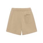Solid Color Loose-Fit Drawstring Shorts