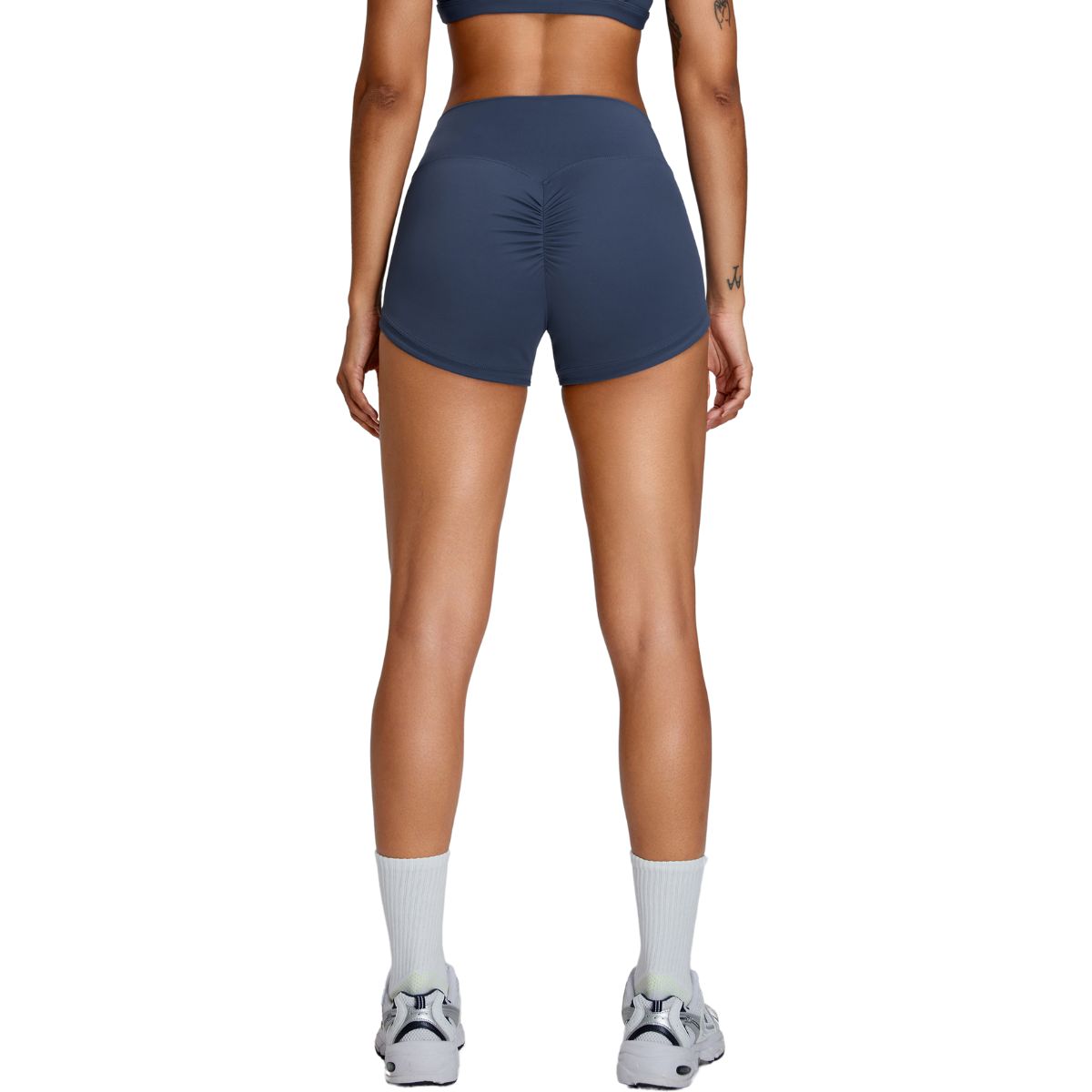 High-Waisted Booty-Lifting Mini Shorts