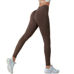 V-Seam Back Butt-Lifting Leggings