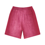 Pantalones cortos desgastados y descoloridos