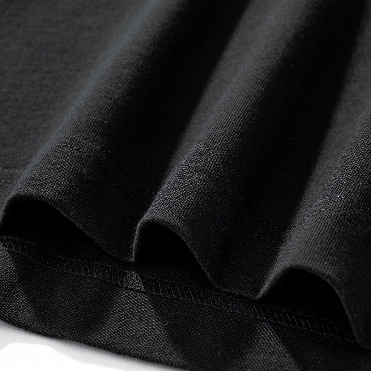 Solid Color Crew Neck Baggy Tee 6.9oz