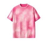 Camiseta holgada de algodón pintado de 8.4 oz