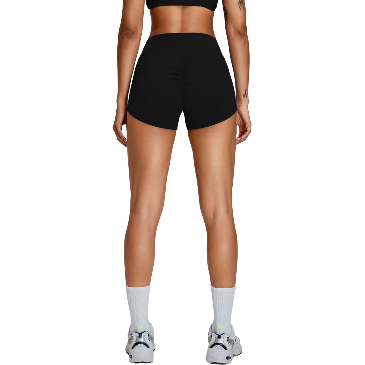 High-Waisted Booty-Lifting Mini Shorts