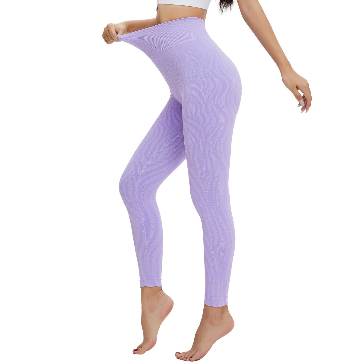 Seamless High-Waisted Sculpting Leggings