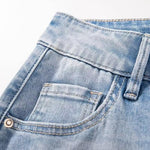 Risen Jeans Lightweight Embroidered Cut-Out Bootcut Jeans