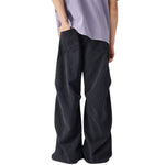 Vaqueros oversize con pliegues laterales