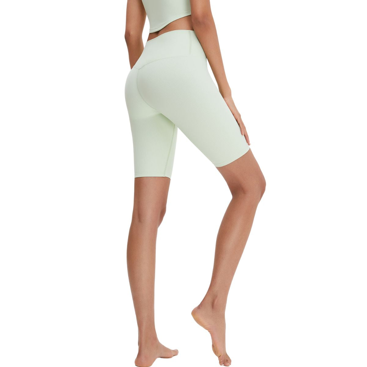 High-Waisted Quick Dry Mid-Thigh Leggings