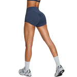 High-Waisted Booty-Lifting Mini Shorts