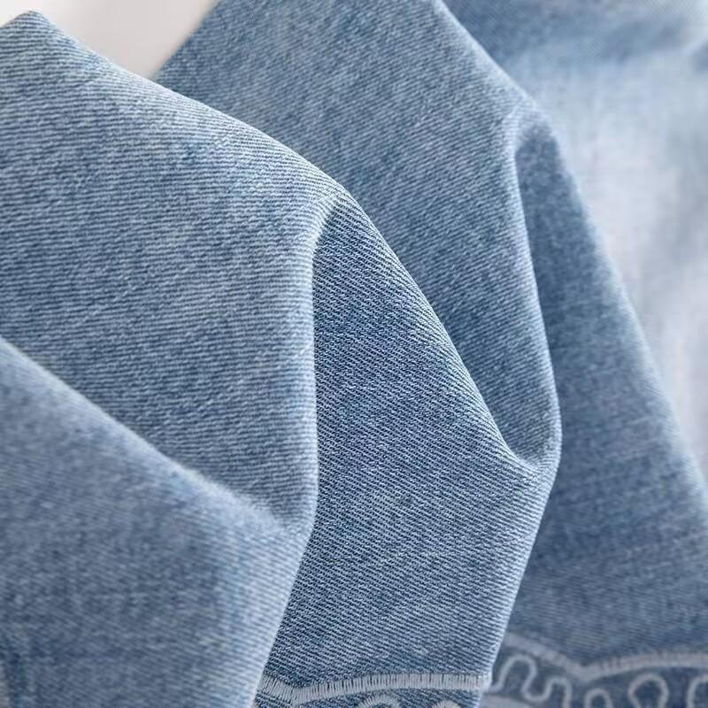 Risen Jeans Lightweight Embroidered Cut-Out Bootcut Jeans