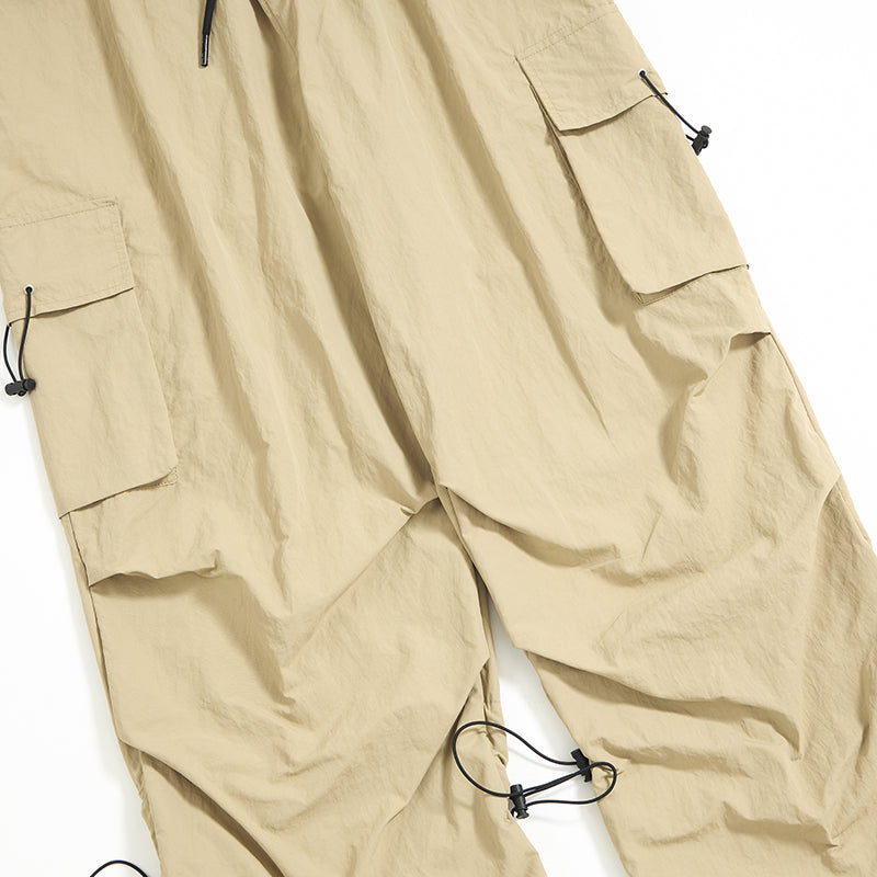 Relaxed Fit Nylon Cargo Pants