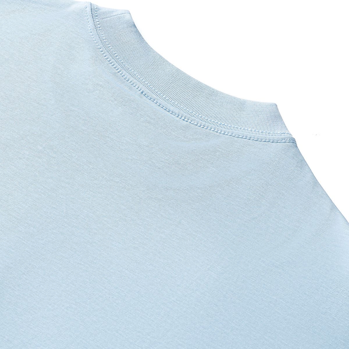 Solid Color Crew Neck Basic Tee 7.2oz