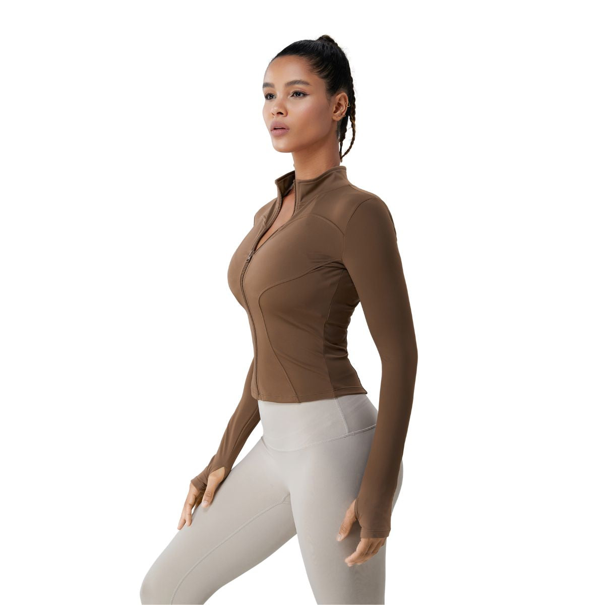 Tailored Fit Full-Zip Fleece Jacket