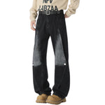 Trendy Buttoned Mock-Slit Wide-Leg Jeans