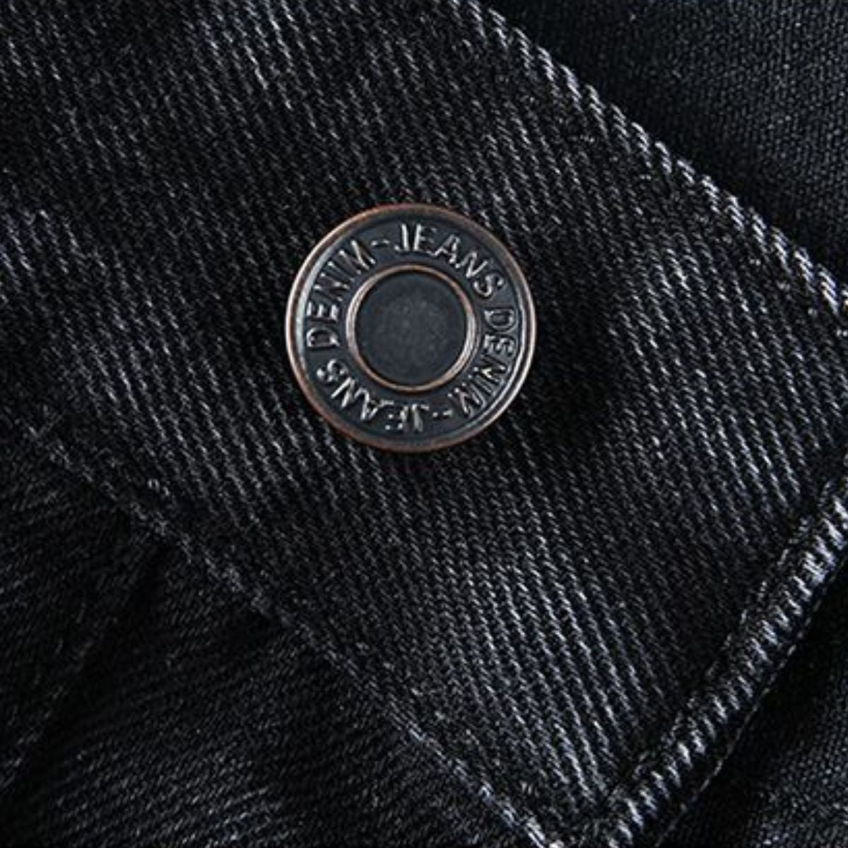 Star Applique Ombre-Faded Ripped Jeans