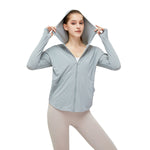 Hooded Full-Zip UV-Protective Jacket