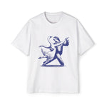Goose Dancing Tango With Sloth Graphic Tee-INNBLAC Fashion Apparel