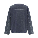 Vintage Oversized Long Sleeve Sweatshirt