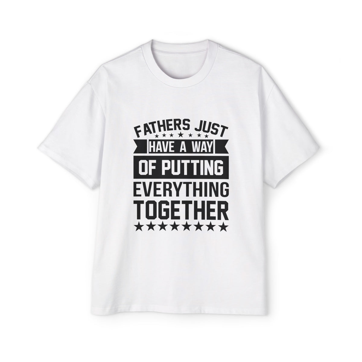 Father Quote Graphic Tee-INNBLAC Fashion Apparel
