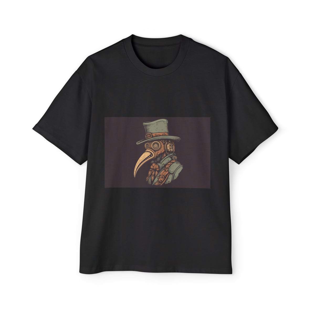 Steampunk Plague Doctor Vintage Graphic Tee-INNBLAC Fashion Apparel