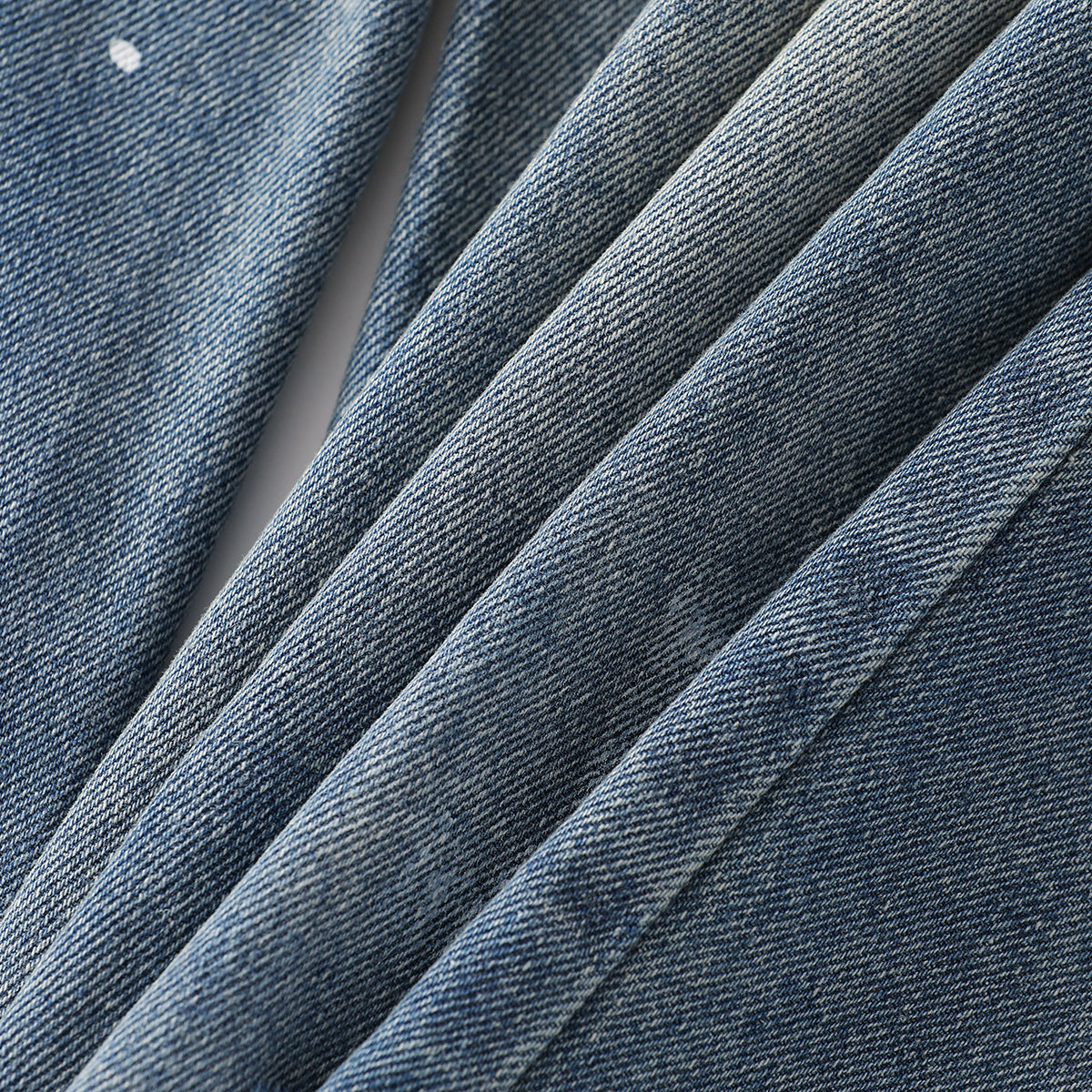 Paint Splatter Heavy Ripped Washed Jeans