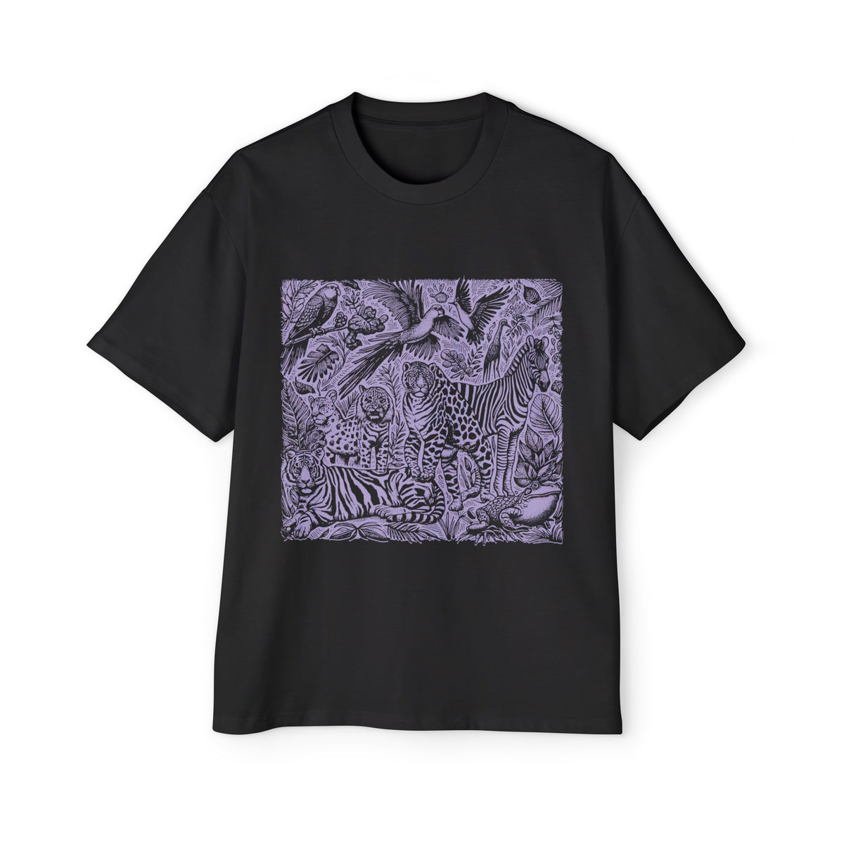 Vintage 90s Rainforest Graphic Tee-INNBLAC Fashion Apparel