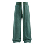 Sweatpants Washed Wide-Leg Vintage Streetwear Joggers
