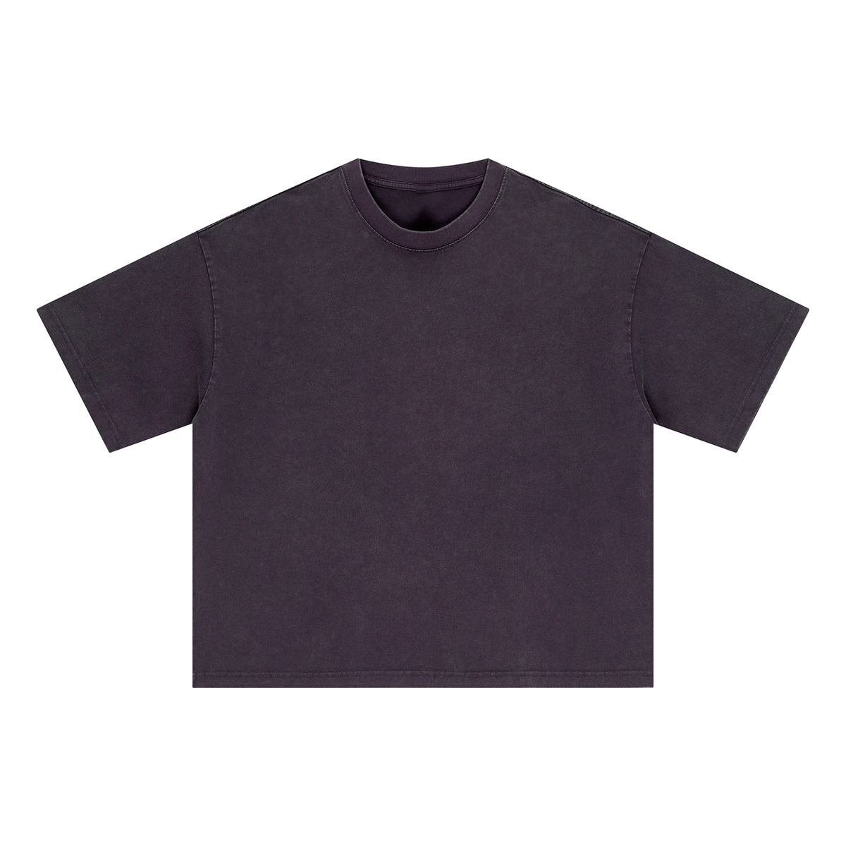 Oversized Vintage Wash Cotton Tee Shirt