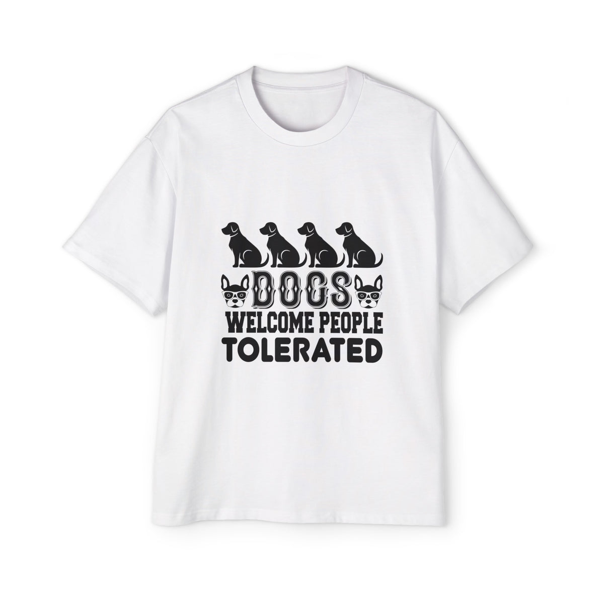 Dog Quote Graphic Tee-INNBLAC Fashion Apparel