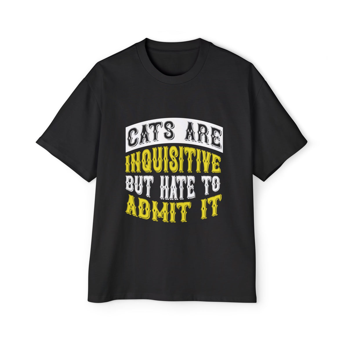 Cat Quote Graphic Tee-INNBLAC Fashion Apparel