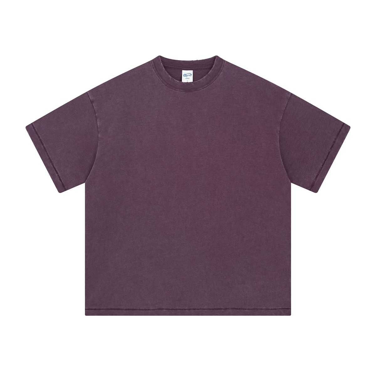 Loose Fit Distressed Cotton Tee 8oz