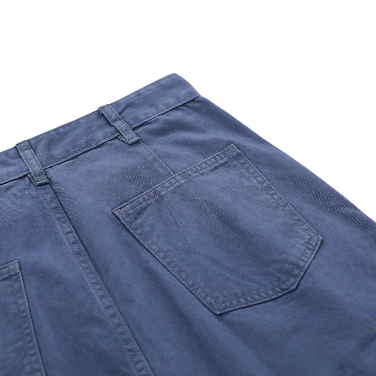 Vintage Washed Rhinestone Denim Bermuda Shorts
