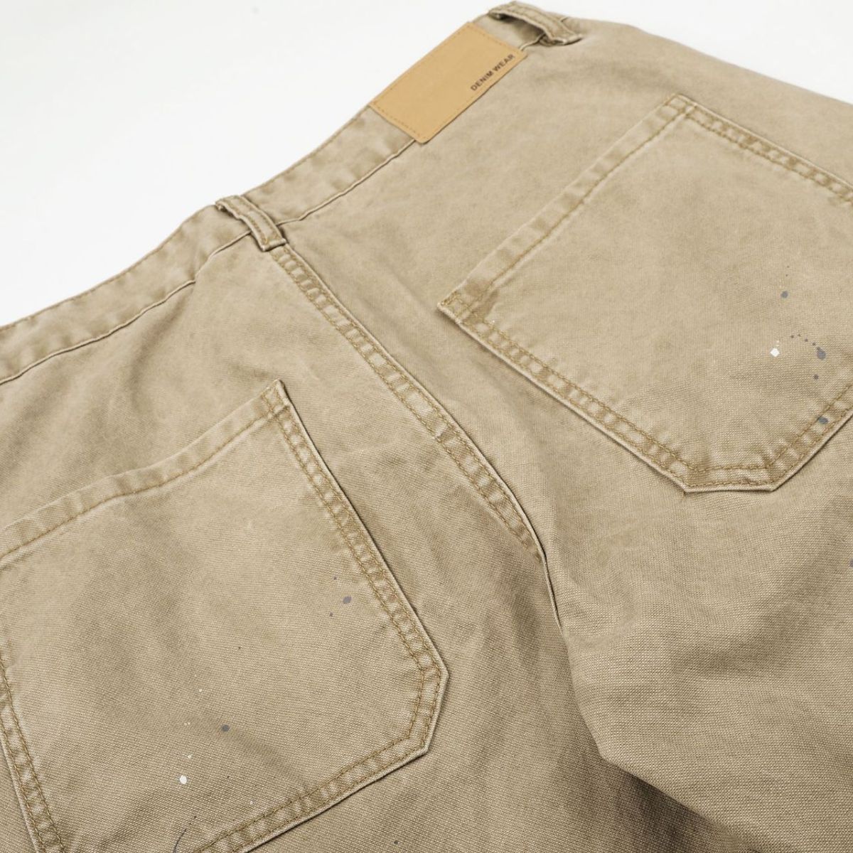 Vintage Splatter Paint Carpenter Cargo Pants