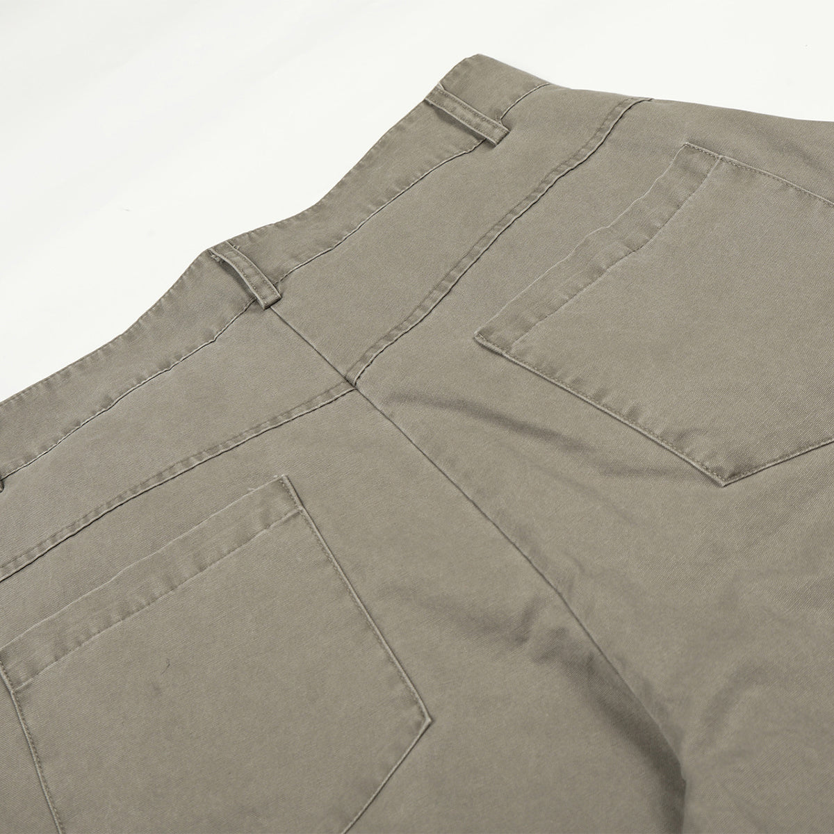 Square Stud Detail Wide Leg Pants