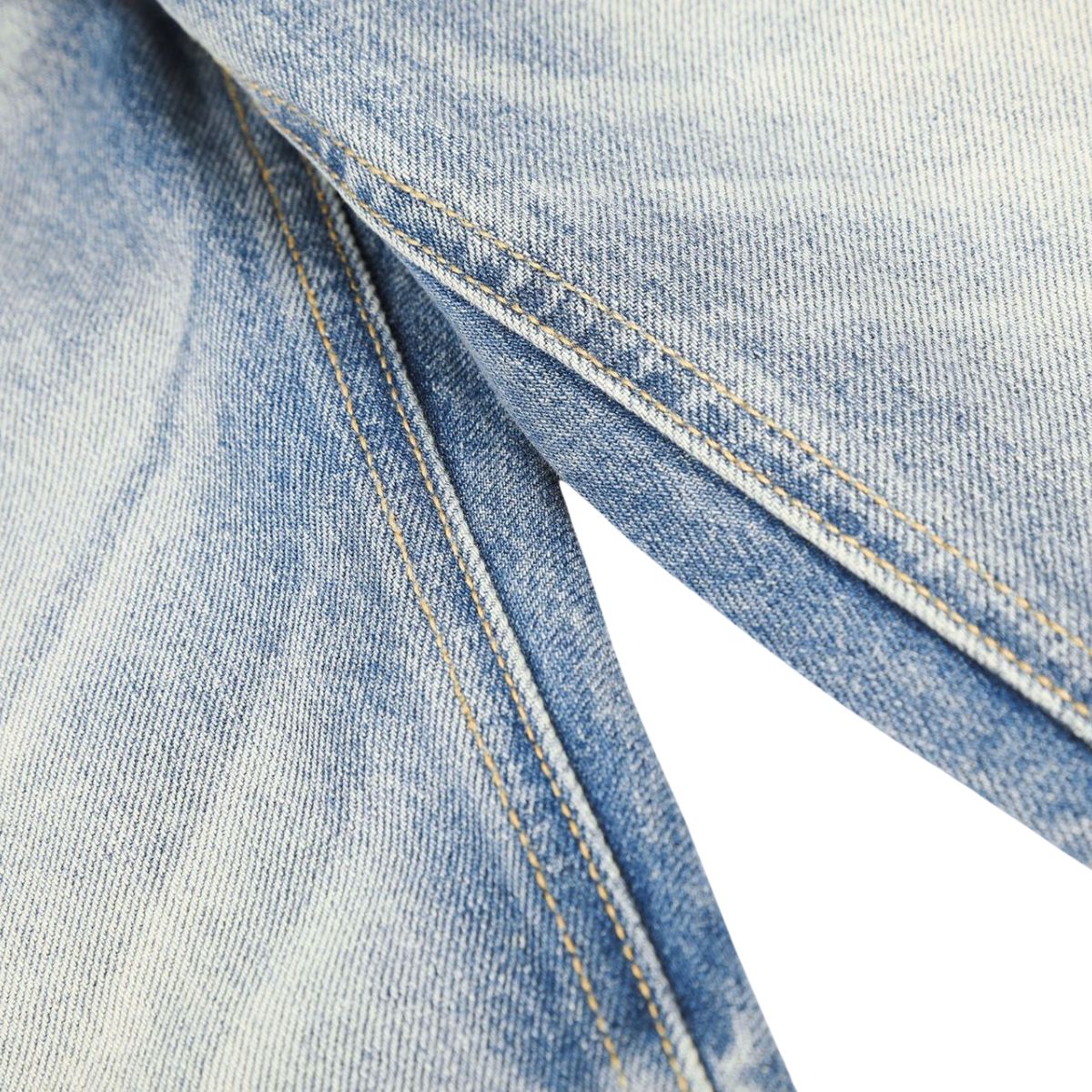 Vintage Washed Whiskered Flared Jeans