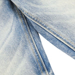 Vintage Washed Whiskered Flared Jeans
