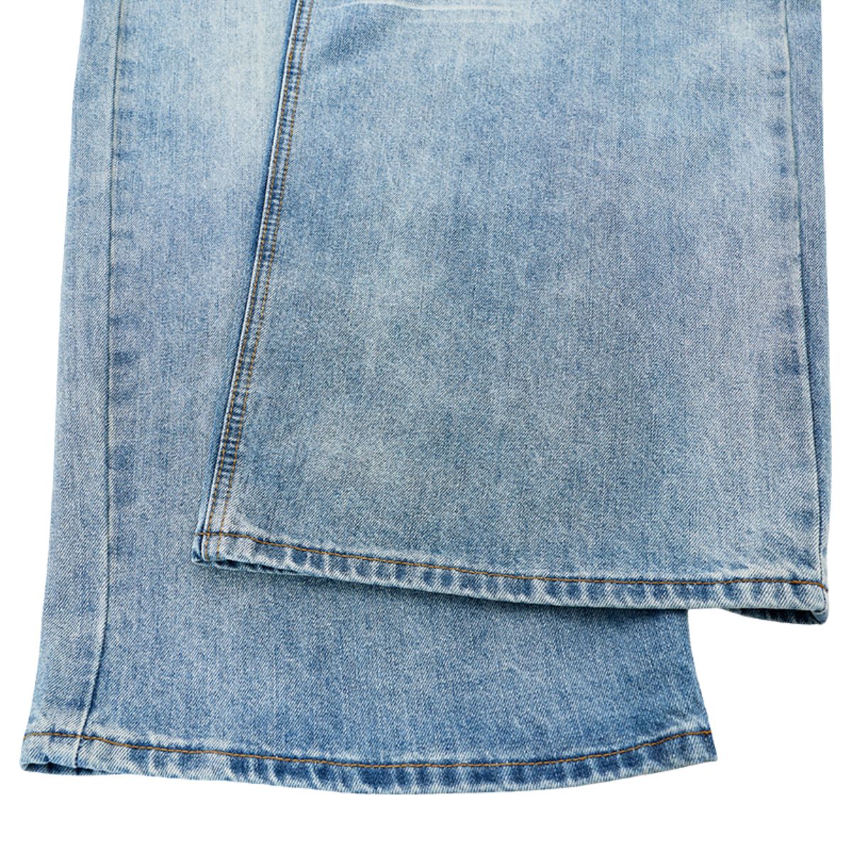 Vintage Faded Wide Leg Jeans