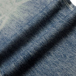 Men's Washed Vintage Loose Straight-Leg Denim Jeans with Distressed Details