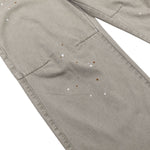Splash Ink Loose Straight Lumber Pants