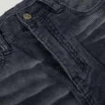 Faded Grey Vintage Wash Wide-Leg Jeans