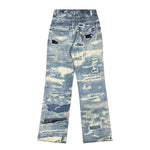Smoke Rise Relaxed Fit Repaired & Distressed Jeans