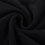 Black Washed Cotton Ripped Sweatshirt