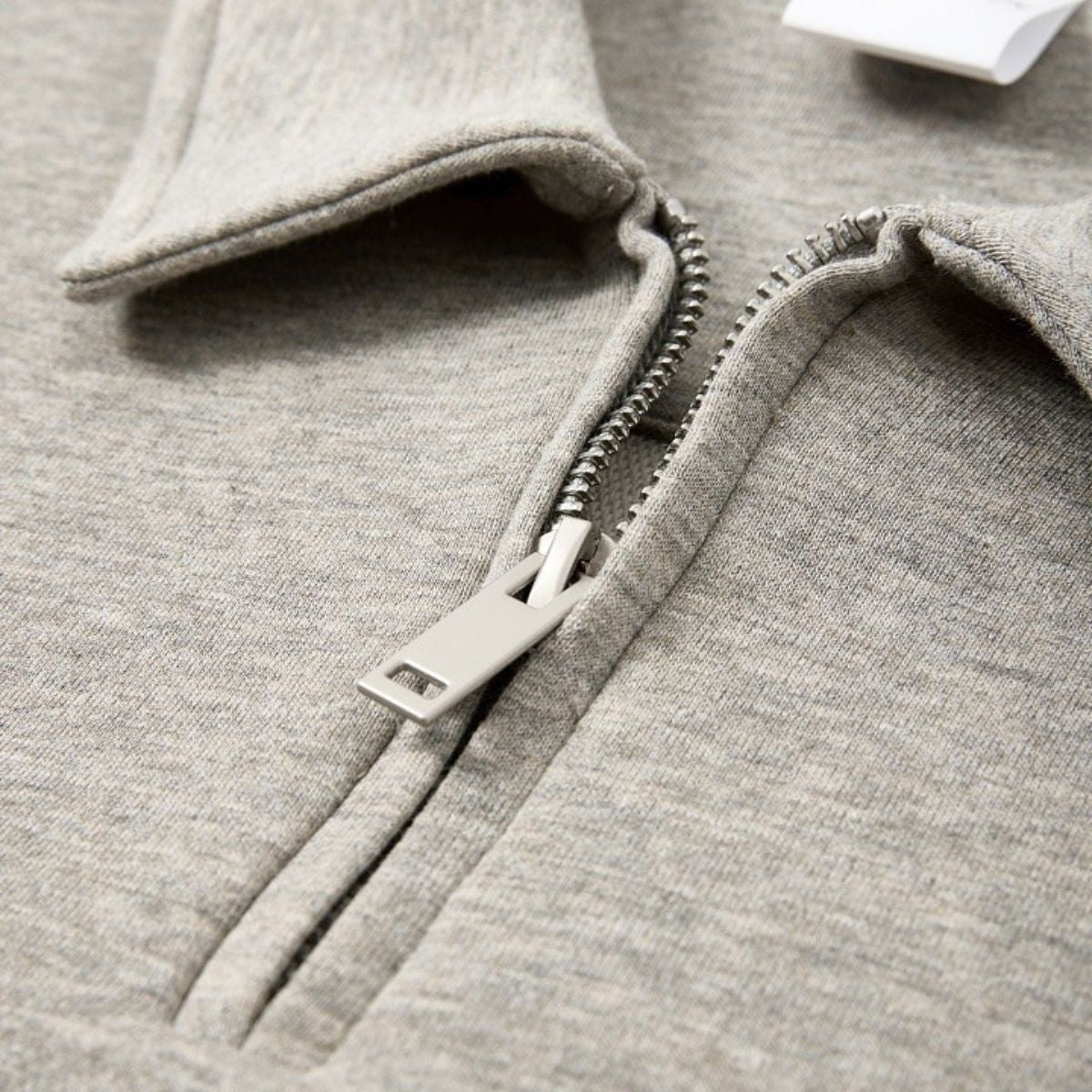 Quiet Luxury Old Money Half Zip Polo Sweatshirt