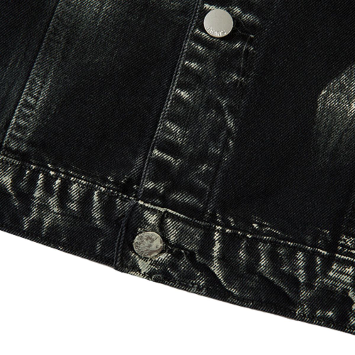 High Street Gradient Washed Denim Jacket