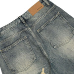 Pantalones vaqueros holgados con estampado de serpiente