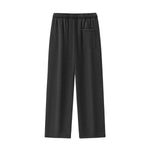 Vintage Washed Heavyweight Drawstring Wide Leg Casual Pants