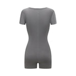 Vintage Washed Slim Fit Bodysuit Tee